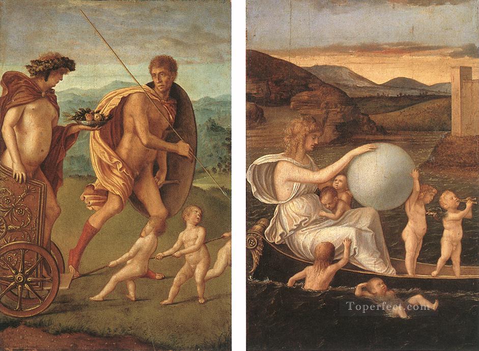 つの寓意 1 ルネッサンス ジョヴァンニ ベッリーニ油絵
